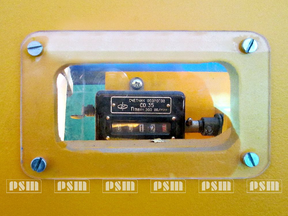 Ножницы гильотинные пневматические модели НК3318, счетчик оборотов