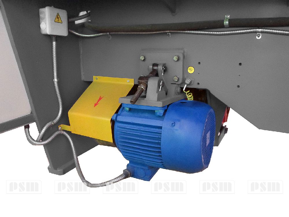 Ножницы гильотинные пневматические модели НК3421, привод