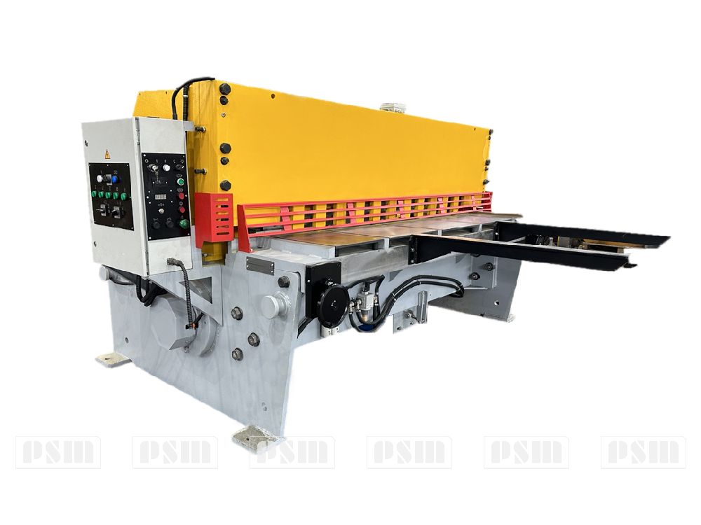 Ножницы гильотинные пневматические модели НК3421, с ситемой управления