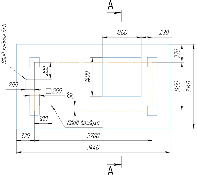 Фундамент НК3421