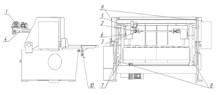 Схема смазки НК3421