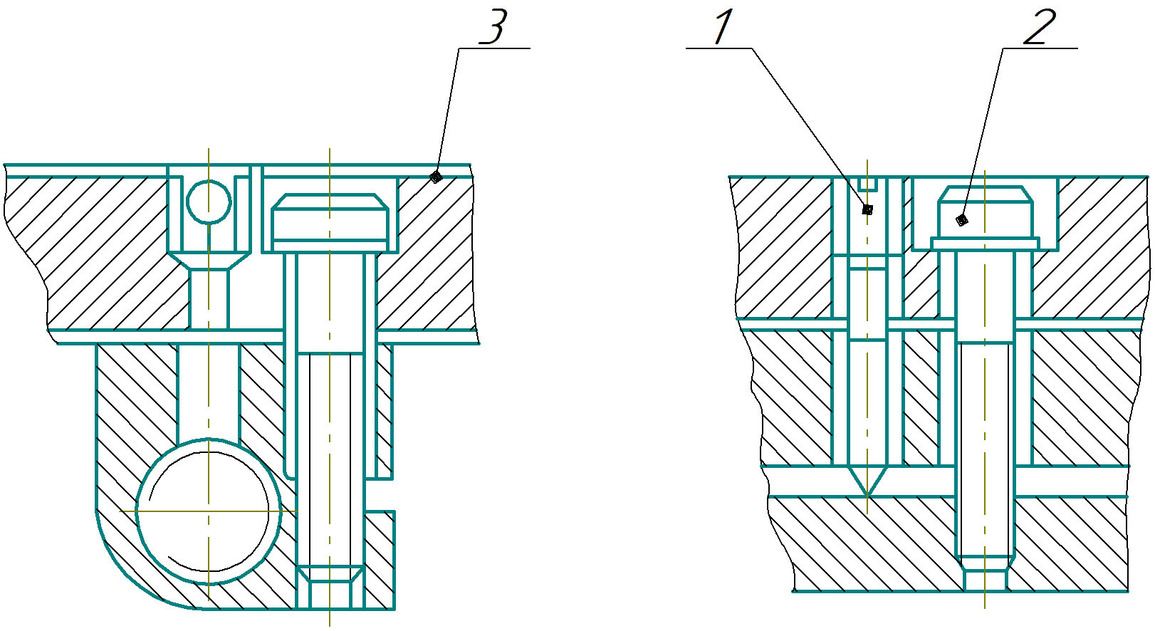 Схема регулировки винтовой гайки вертикального суппорта