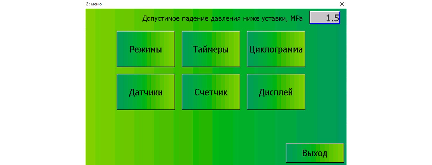 Панель управления станками ДЕ2436, ДГ2436