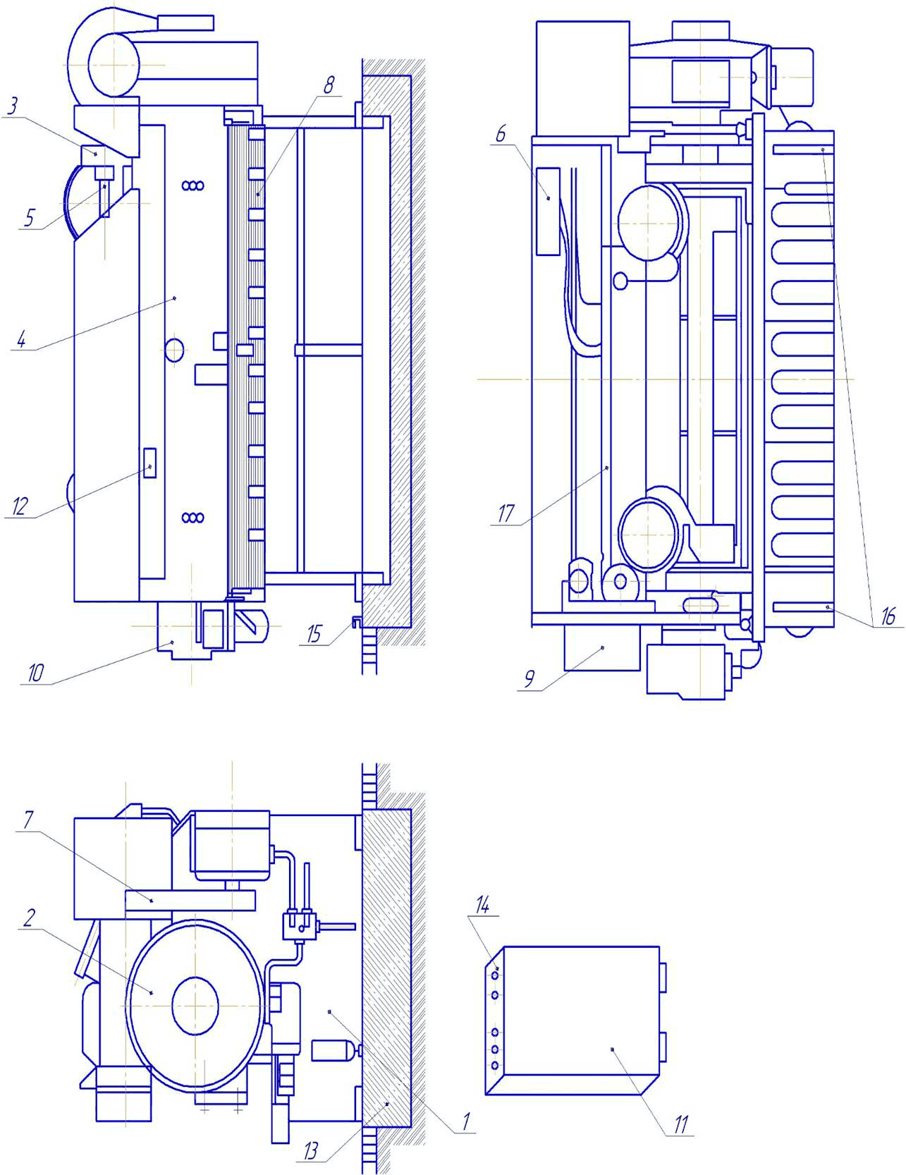 Составные части  ножниц ножниц кривошипных листовых НА3221