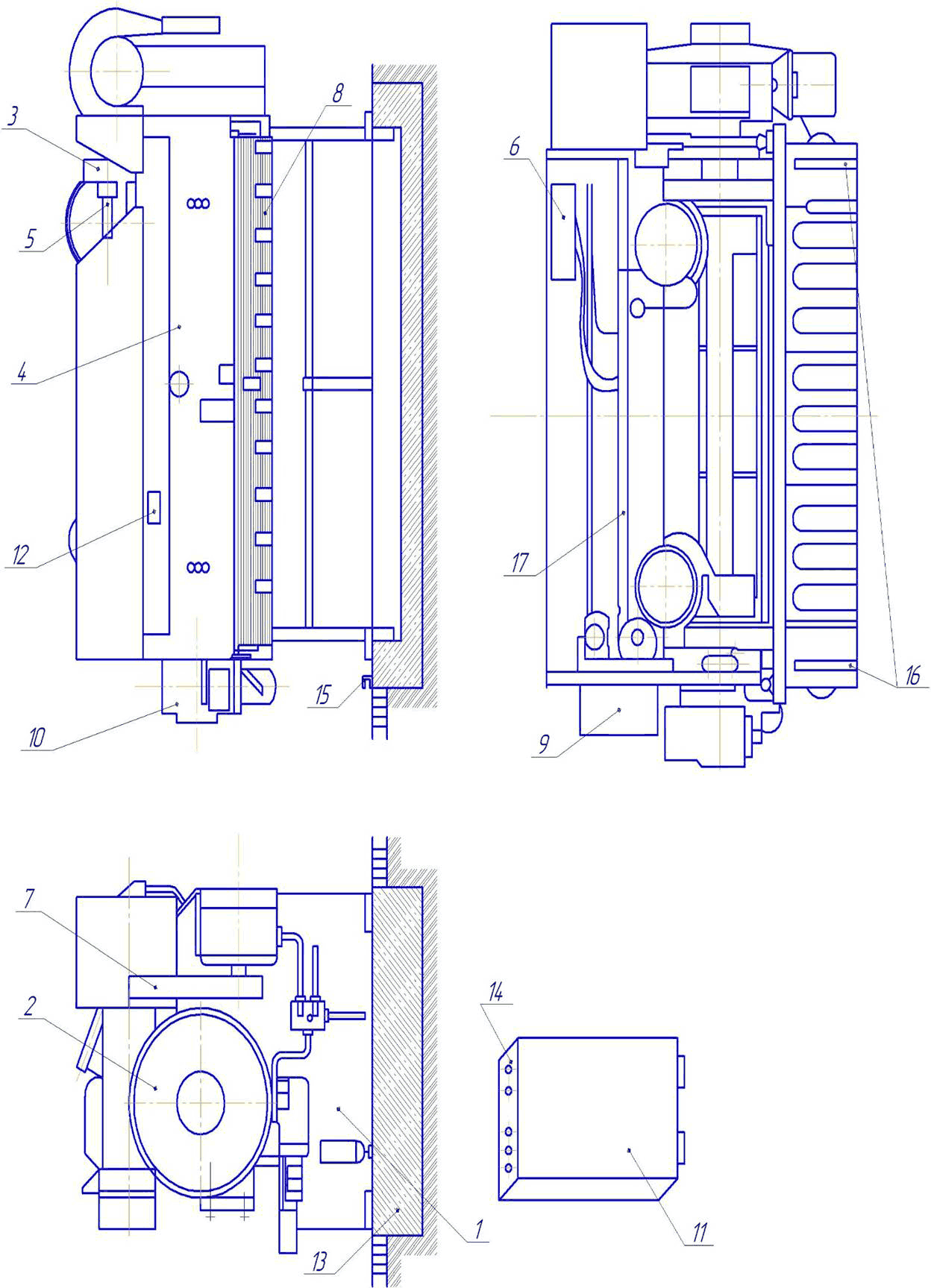 Составные части  ножниц ножниц кривошипных листовых НА3222