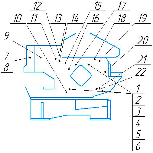 Схема смазки пресс-ножниц комбинированных НВ5223