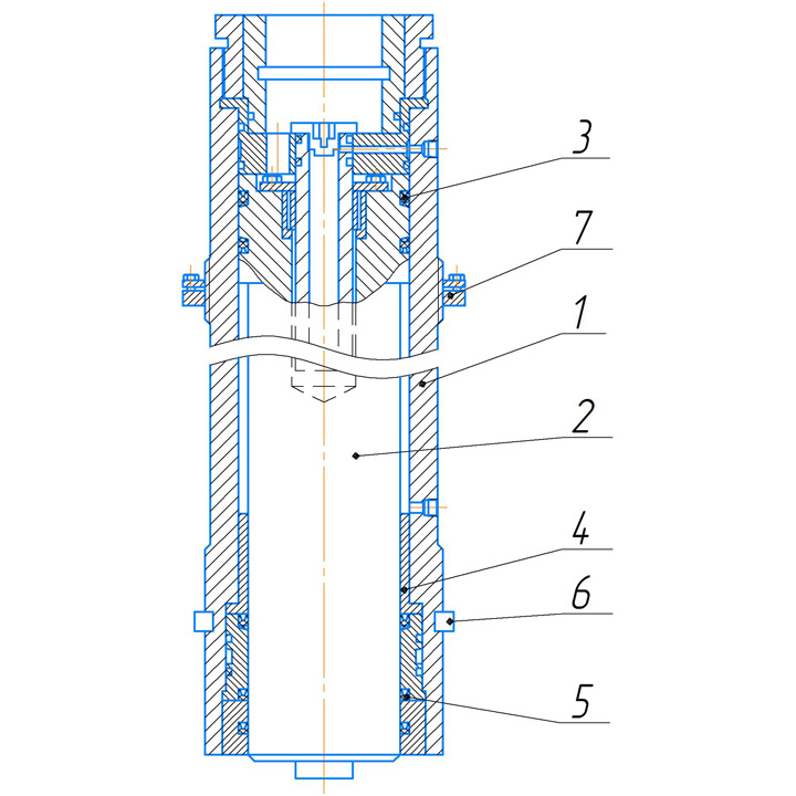 Цилиндр пресса П6328Б-01
