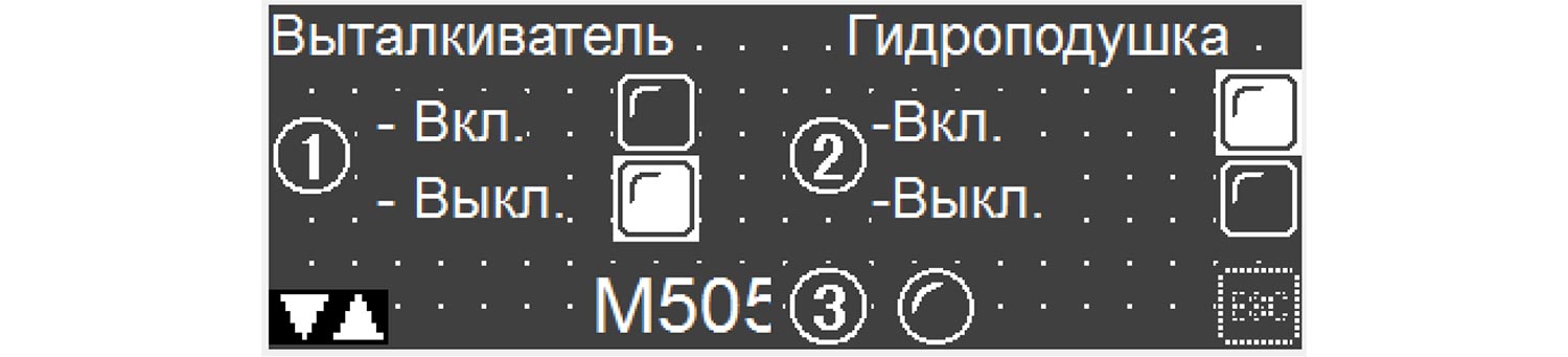 Дисплей панели оператора гидравлического пресса П6332Б