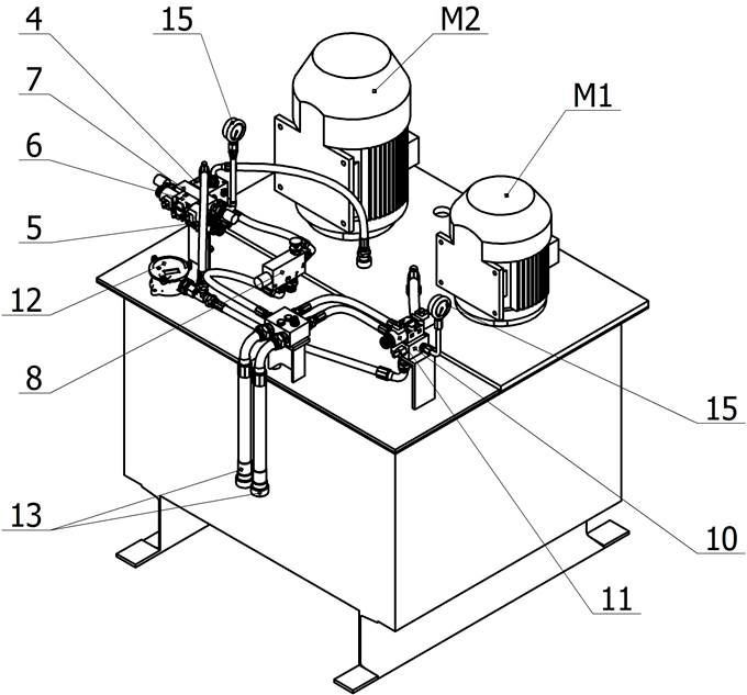 Гидроагрегат пресса ПК6736