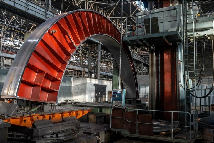 Завод «Уралмаш — Горное оборудование» впервые изготовил миксер для металлургов