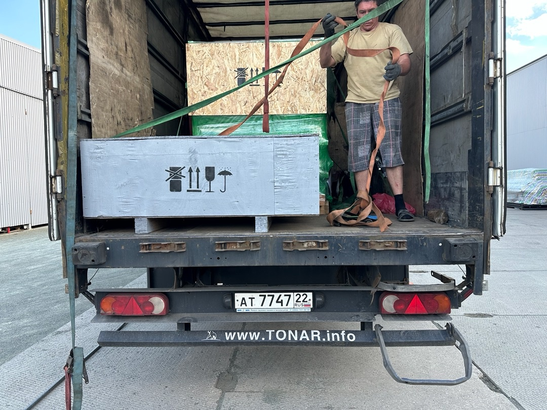 Отгрузка очередной дорновой трубогибочной машины ИВ3430М